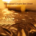 Waterproof Bed Sheets S-e-x PVC Vinyl Mattress Cover Allergy Relief Bed Bug Hypoallergenic S-e-x Game Bedding Sheets. 