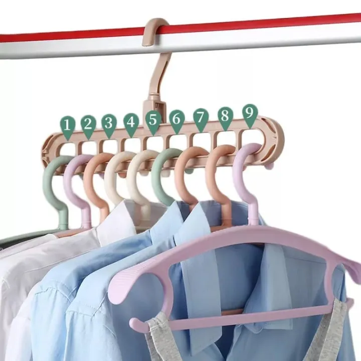 Magic%20Multi-port%20Support%20hangers%20for%20Clothes%20Drying%20Rack%20Multi-function%20Plastic%20Clothes%20rack%20drying%20hanger%20Storage%20Hangers%20-%20Image%203