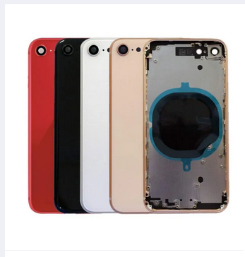 Full Back Housing Panel Replacement Body For iphone 8 / 8 plus Aluminum body with logo