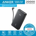 Anker Zolo A110E 20000mAh 22.5W Fast Charging Power Bank with USB-C Cable.