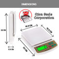 7Kg Ss Pan Precision Sf-400A Kitchen Scale Food Scale Baking Scale Medicine Scale Household Scale. 