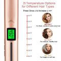 2 In 1 Hair Straightener and Curler Ceramic Flat Iron Hair Crimper LCD Hair Straightening Curling Iron Corrugation Hair Waver.