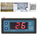 2X STC-100A Temperature Controller Cool Heat Refrigerator Thermostat Regulator Thermoregulator Sensor,AC 220V. 