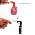PVC Insulation Tape Red Yellow Green Blue Black Electrical Tape Super Stick PVC Waterproof Tape , 1 Roll 10m and 5m.