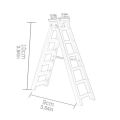 【3C VictoryEagle】Aluminum ladder 10CM Aluminum ladder is has a limiting chain does divide Increase the authenticity pcs. 