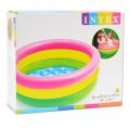 Intex Inflatable Baby Bath Tub Swimming Pool 24/34/45 inch (Multicolor).