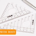 8pcs set Geometry Protractor Drawing School Eraser Compasses Set Math Eraser Ruler For Students high quality MuXiaRe. 
