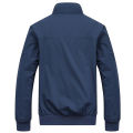 Hight Quality Bomber Solid Casual Jacket Men Spring Autumn Causal Outerwear Stand Collar Sportswear Mens Jackets Plus Size M-5Xl.