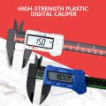 Urijk 0-150mm Caliper Measuring Tool 6 Inch LCD Display Digital Vernier Caliper Measuring Instrument Plastic Vernier Caliper-A01 15cm.