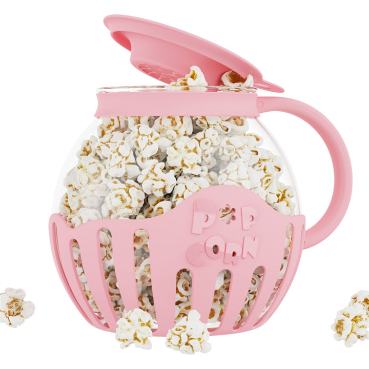 Popcorn%20Maker%20Microwave%20Snack%20Popcorn%20Air%20Poppers%202.25%20Quart%20Popcorn%20Bowl%20Borosilicate%20Kitchen%20Accessories,Green%20-%20Image%203