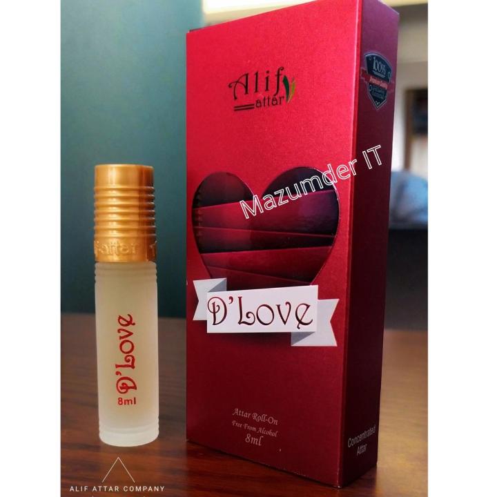 Alif Attar Price AliF D LovE Attar For Men 8ML