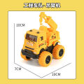 Push Pull ToysChildren's inertial four-wheel drive off-road vehicle, fall-resistant pullback, small car, baby toy car, simulation model car, stall wholesale. 