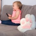 70cm Kawaii Cat Paw Plush Toys Cute Soft Stuffed Plush Cushion Chair Sofa Butt Pad for Home Room Decoration Office Nap Dolls.
