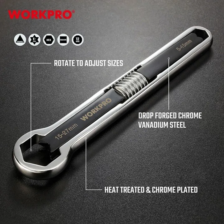 Workpro%20Total%20Socket%20Wrench%2019/32%20in.%20-%201-1/16%20in.%20/%203/16%20in.%20-%2019/32%20in.%20Drop%20Forged%20Chrome%20Vanadium%20Steel%20Total%20Socket%20-%20Image%204