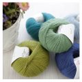 QZLKNIT 50g/ball 75%Merino wool yarn Autumn/winter Soft medium-fine wool yarn DIY Hand knitted Crochet Baby clothes Yarn. 