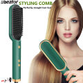 Ubeator -2-in-1 Hot-Air Hair Styling Comb Hair Straightener Hair Modelling Brush-641-Green. 