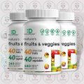 Deal Supplement Nature's Fruits & Veggies - 1000 mg - 240 Vegetarian Capsules - with 40 Fruits & 40 Vegetables - for Immune Support & Daily Nutrition. 