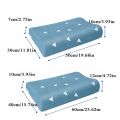 Washable Pillowcase For Latex Pillow 30x50cm/40x60cm Adult Children Latex Pillow Case Cover Nordic Printed Sleeping Pillow Cover.