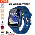 Kids Game Smart Watch 24 Puzzle Games Camera Music Player Pedometer Alarm Clock Calculator Flashlight 12/24hr Smartwatches Gift.
