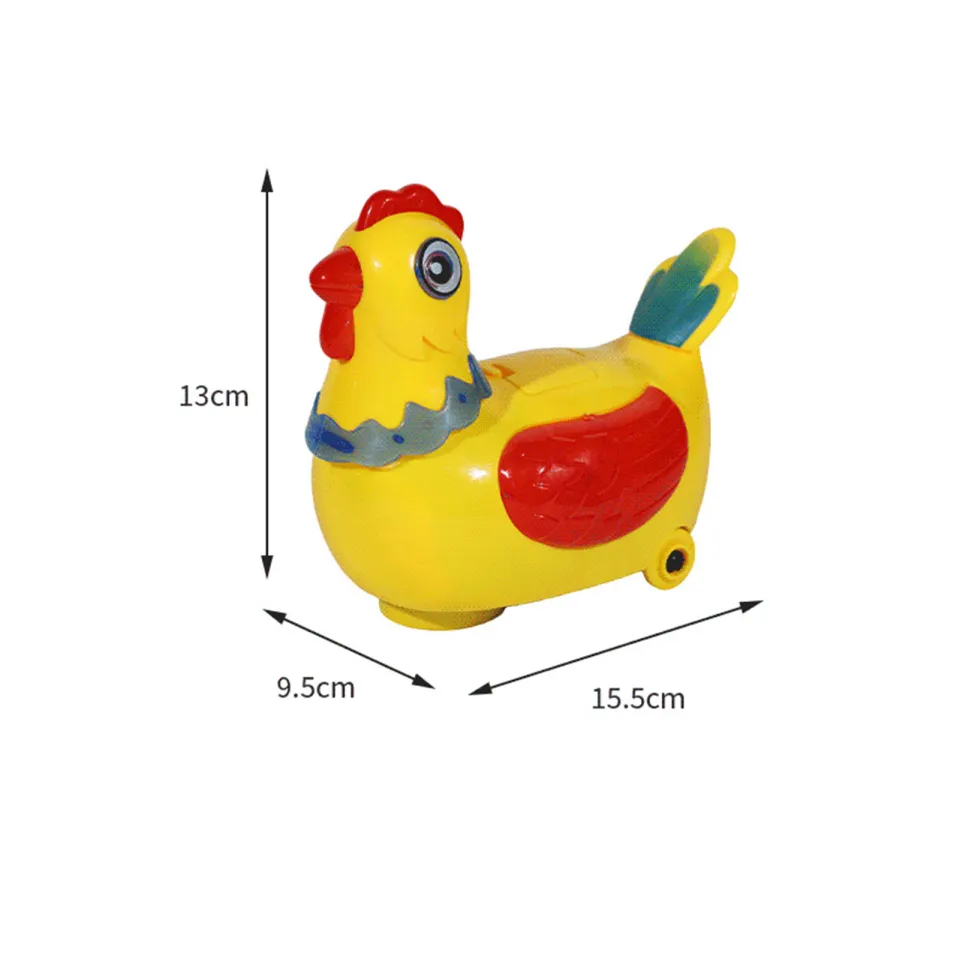 Baby Electric Toy Interactive Electric Hen Toy with Light Music