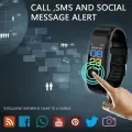 Hot 115 Plus Bluetooth Sports Smart Bracelet Fitness Tracker Wristband HeartRate Monitor Waterproof Digital Wristwatch Universal. 