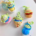 Cartoon Alien Plush Doll Pendant Cute Anime Soft Stuffed Plush Accessories For Keychain Backpack.