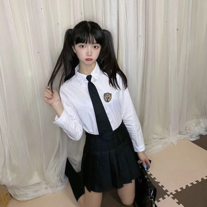 %E3%80%90Three-Piece%20Suit%E3%80%91Two-Piece%20Preppy%20Style%20Pleated%20Skirt%20Suit%20Female%20Summer%20Loose%20Shirt%20Female%20Student%20Korean%20Style%20Uniform%20-%20Image%205