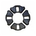 Coupling rubber  for Bajaj Pulsar 150 motorcycle. Black. 