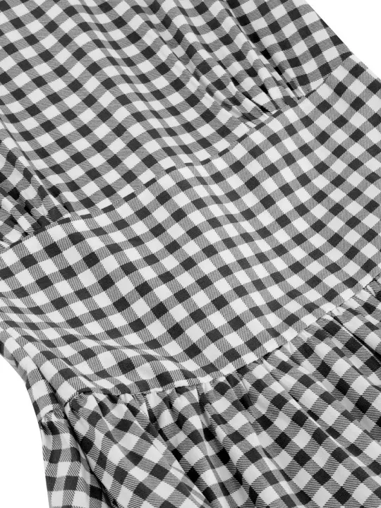 Tonval%20Gingham%2050s%20Pinup%20Rockabilly%20Cotton%20Dresses%20for%20Women%202022%20O-Neck%20Sleeveless%20High%20Waist%20Plaid%20Pleated%20Vintage%20Dress%20-%20Image%206