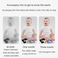 Black White Flash Cards for Infants Montessori Baby Toys Educational High Contrast Cards Visual Stimulation Learning Sensory Toy.