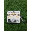 Aripods Pro Marlboro premium silicon Case With keyshain.