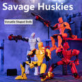 Action Figure Robot Lucky 13 Action Figure,3D Printed Action Figure,Multi-Articular Action Figures,Dummy 13 Action Figure.