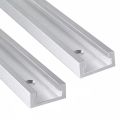 1Pcs Durable Slide Guide Rail T-Track T Slider Fixture Slot Slide Aluminium Alloy T-Slot Track 30 Type 300-600mm Woodworking Bench T Slot. 