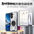 Fashions Cooling Heat Dissipation Acrylic Case for Xiaomi POCO X7 Pro 5G Case Shockproof Bumper Transparent Cover Camera Protector Capa.