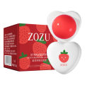 Fruit Strawberries Jelly Lip ask oisturizing ydrating Lips alm Anti-dr Lip ay ight epair eart Shaped Lip alm. 