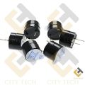 3Pcs- BALCK 12mm Diameter Universal Mini Buzzer Piezoelectric 3V 5V 12V Magnetic 85dB Long Continuous Beep Tone Buzzer 2 Pin Leads Connections Leg. 