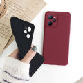 Vantime for Realme Narzo 50a Prime / Realme C35 Case Soft Sandstone Slim Matte Cover. 