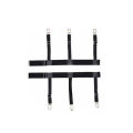 Black official shirt holder for men - Belt For Men. 