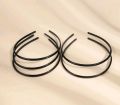 5pcs Minimalist Solid Hair band  Black. 