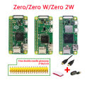 Raspberry pi Zero 2W / Raspberry pi Zero / Raspberry pi Zero W / PI3-3USB-RJ45 PI4-3USB-RJ45 Zero-to-Pi3-Adapter-(A) Development board core board. 