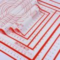 Silicone Baking Mat Pastry Rolling Kitchen Kneading Dough Mat Tools Thick Non-stick Rolling Mats Pastry Accessories Sheet Pads. 