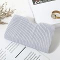 Stylish Premium dinner Party Bag Light Luxury Stripe Clutch bag Metal chain shoulder bag Simple underarm Party Evening dress bag.