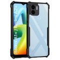 WOW IMAGINE Shock Proof Clear Protective Back Case for Redmi A2 Plus | Redmi A1 Plus | Poco C50 | Poco C51-360 Degree Camera Protection | Transparent Hybrid Back Case Mobile Cover - Black. 