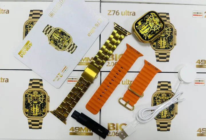 Z76%20Ultra%20SmartWatch%20NFC%2049mm%20Men%20Ladies%20Smart%20Sports%20Watch%20Bluetooth%20Call%20Waterproof%20Wireless%20Charging%20HD%20Screen%20-%20Image%208
