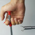 160cm Flexible Hand Tools 4 Claws Sewer Pick Up Tool Long Reach Spring Grip Grabber home tools-D shop.