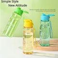 Transparent Water Bottle Portable Sport Cup for Drinking Kitchen Tools 500ML Water Bottle For School Gym Travel Girl Boy. 