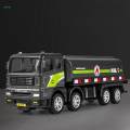 Metal Model Car Tanker Truck Alloy Car Model Construction Vehicle for Kids Oil tanker truck.