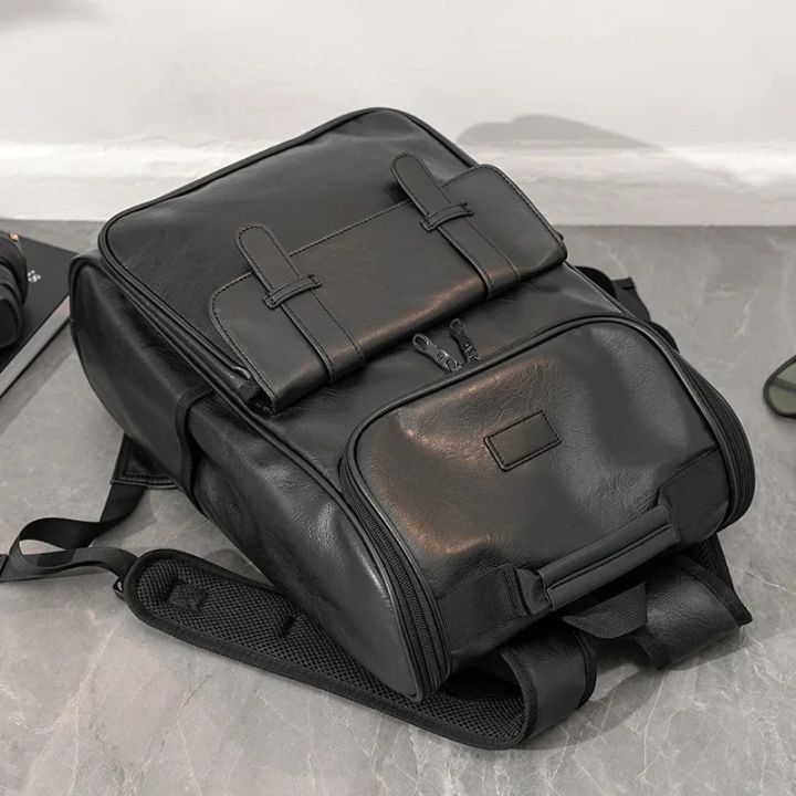 Fashion%20Men's%20Backpack%20Casual%20Solid%20Leather%20Backpack%20Men%20High%20Capacity%20Travel%20Backpack%20Schoolbags%20Brand%20Design%20Back%20Packs%20Bags%20-%20Image%203
