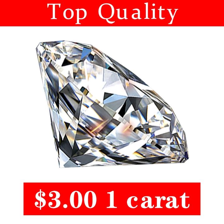 Items To 10ct D Color VVS1 Moissanite Diamonds Certified Pass