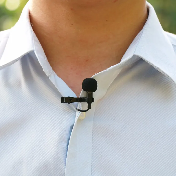 Arimic%20Lavalier%20Lapel%20Clip-on%20Omnidirectional%20Condenser%20Microphone%20Kit%20with%20cable%20adapter%20&%20windshield%20for%20iPhone%20Samsung%20-%20Image%206